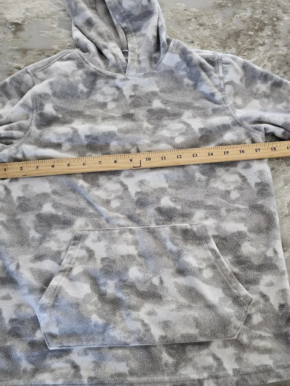 Old Navy Boys Size L 10-12 Camo Fleece Hoodie Sweatpants Set 2 Piece Cozy Warm
